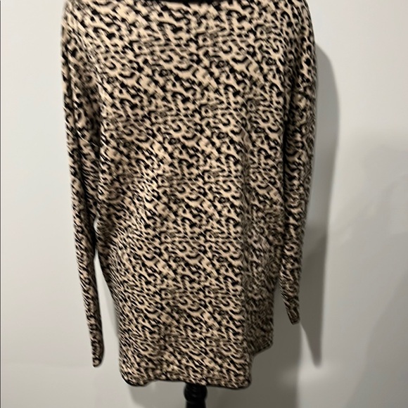Leopard Print Cowl Neck Sweater - Picture 8 of 14